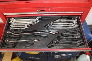 lot 222 image: Hand Tools - Open End and Box End Wrenches