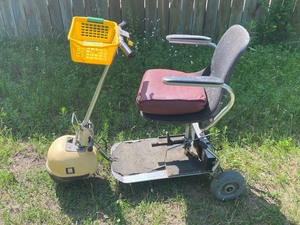 lot 54 image: Vintage Battery Operated Wheelchair