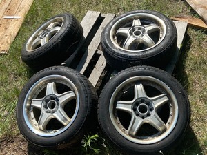 lot 55 image: Set of 4 16 Rims with Tires