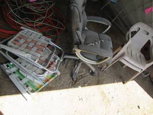 1 computer chair (needs cleaning), ...