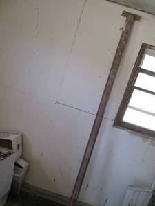 8ft metal support post...