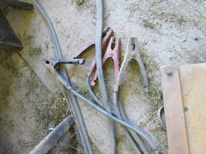 Automotive creeper, jumper cables, ...