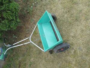 Red Devil seed spreader...