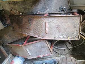 Vintage car ramps...