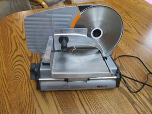 Nesco meat slicer...