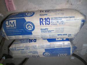 2 R-19 insulation 87sq ft per pkg (...