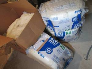 1 box and 3 pkg of R-11 insulation ...
