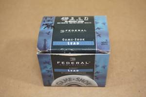 17 Federal Game Shok .410 Ga 3 7-12 Shot Shotshells plus 3 Extra