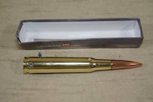 Milspec 50 Caliber Spring Assisted Bullet Knife