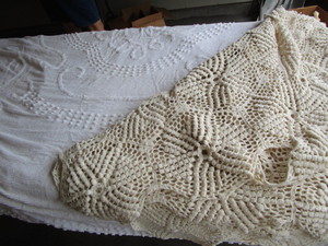 Chenille Bedspread & Afghan