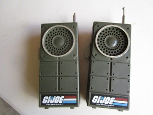 GI Joe Radios & Belt - Vintage 1983-1984
