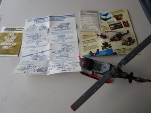 GI Joe FANG Gyrocopter - Vintage 1983-1984