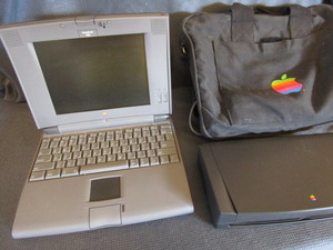 Vintage Apple Powerbook, Plus