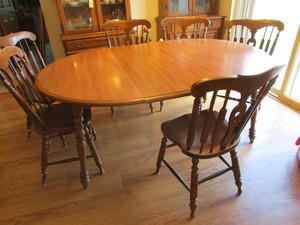 Dining Table & Six Chairs
