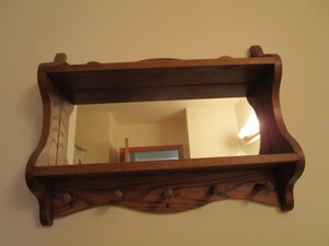 Mirrored Shelf