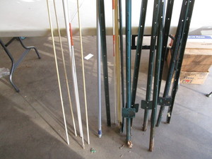 Garden Fence Posts