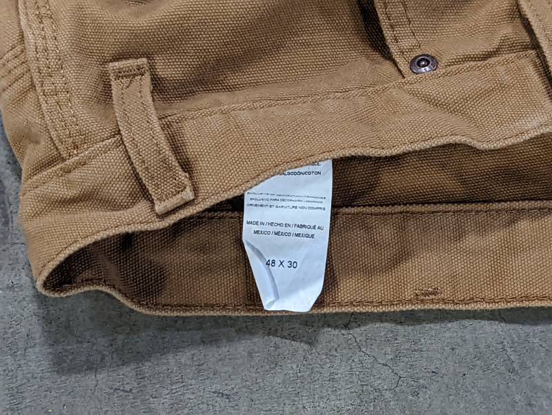 lot 112 image: Dickies Mens 48x30 Work Pants