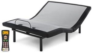 lot 406 image: Ashley Sleep Head-Foot Model Best Twin Extra Long Adjustable Base, M9X972 - NEW
