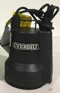 lot 422 image: Everbilt 16 HP Plastic Utility Pump, SUP54-HD