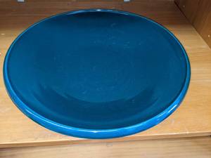 lot 186 image: Blue Contemporary Pottery Serving DishPlatter