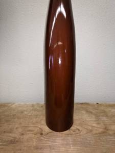 lot 140 image: Tall Brown Ikey Aveny Vase #16431