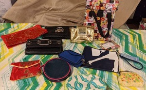 lot 307 image: Group of Wallets, Coin Purses, Makeup Bags, Etc.