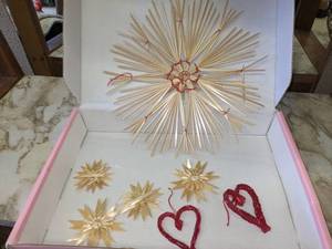 lot 97 image: Handmade Scandinavian Ornaments