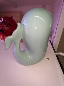 lot 31 image: Port Phillip Shoreline Ceramic Whale Pitcher