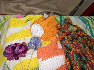 lot 473 image: Handmade Tote Bags in Fun Colors