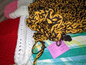 lot 316 image: Handmade Hats and Scarves