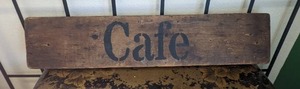 lot 188 image: Wood Cafe Sign