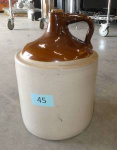 Super clean vintage whiskey jug