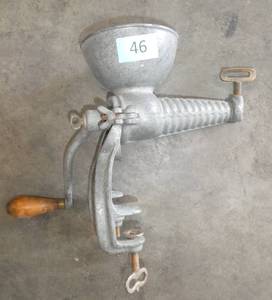 Vintage Enterprise sausage grinder - heavy duty