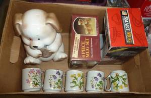 New coffee mugs, and hot coffee smart mug, cute dog cookie jar