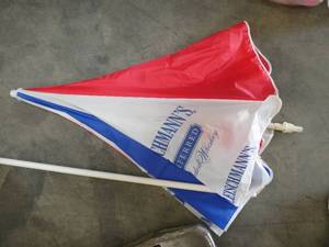 Fleichmanns whiskey umbrella for your chair