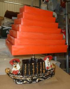 Vintage lamp - guessing 40s or 50s