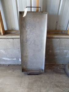 lot 9 image: Stainless Pan with handles