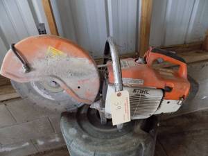 lot 39 image: Steel Concrete saw