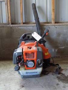 lot 50 image: Back pack blower
