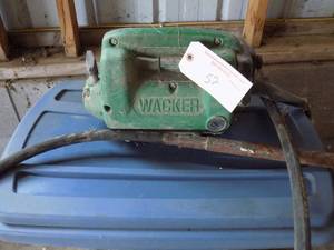 lot 52 image: Cement vibrator