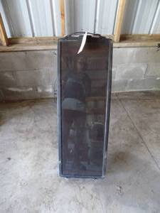 lot 57 image: Solar panel with aluminum bracket