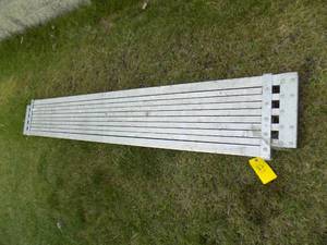 lot 121 image: 8 Aluminum Extension plank  14w to 13 max