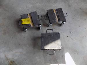 lot 150 image: Snowmobile dollies