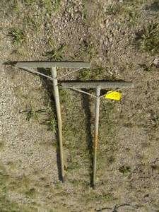 lot 155 image: 2 Cement rake aluminum