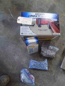 lot 215 image: Rust-Oleumm Epoxy Shield professional floor coating kit