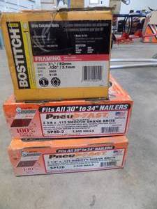 lot 220 image: 3 Boxes of Fasteners