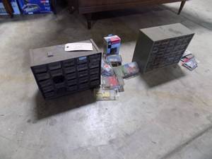 lot 238 image: Lot of Hardware with 2 Storage Bins