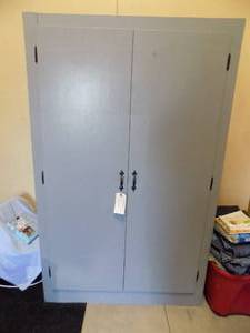 lot 268 image: Wood Closet 42x 24x67 tall