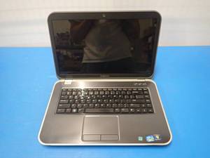 Dell&nbspInspiron 5520 Laptop &nbspINTEL(R) CORE(TM) I5-3210M CPU  2.50GHZ  8GB DDR3 RAM  NO SSD  15.6 screen with 1366 x 768 resolution &nbspM key fading.  NO OS  No Battery  no power adapter