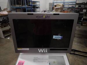 Nintendo&nbspSFC-RVL-001 Gaming Cart  includes DVD player, wired remote and Wii nunchuck  no Wii included